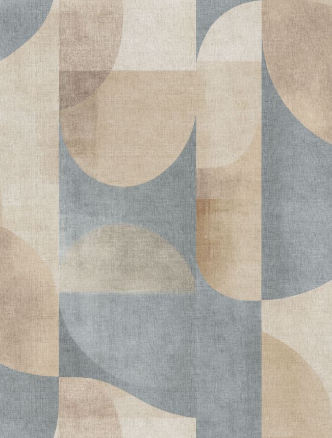 Fototapete, Blau, Beige, Muster, TND29092, Terra Nova, Decoprint