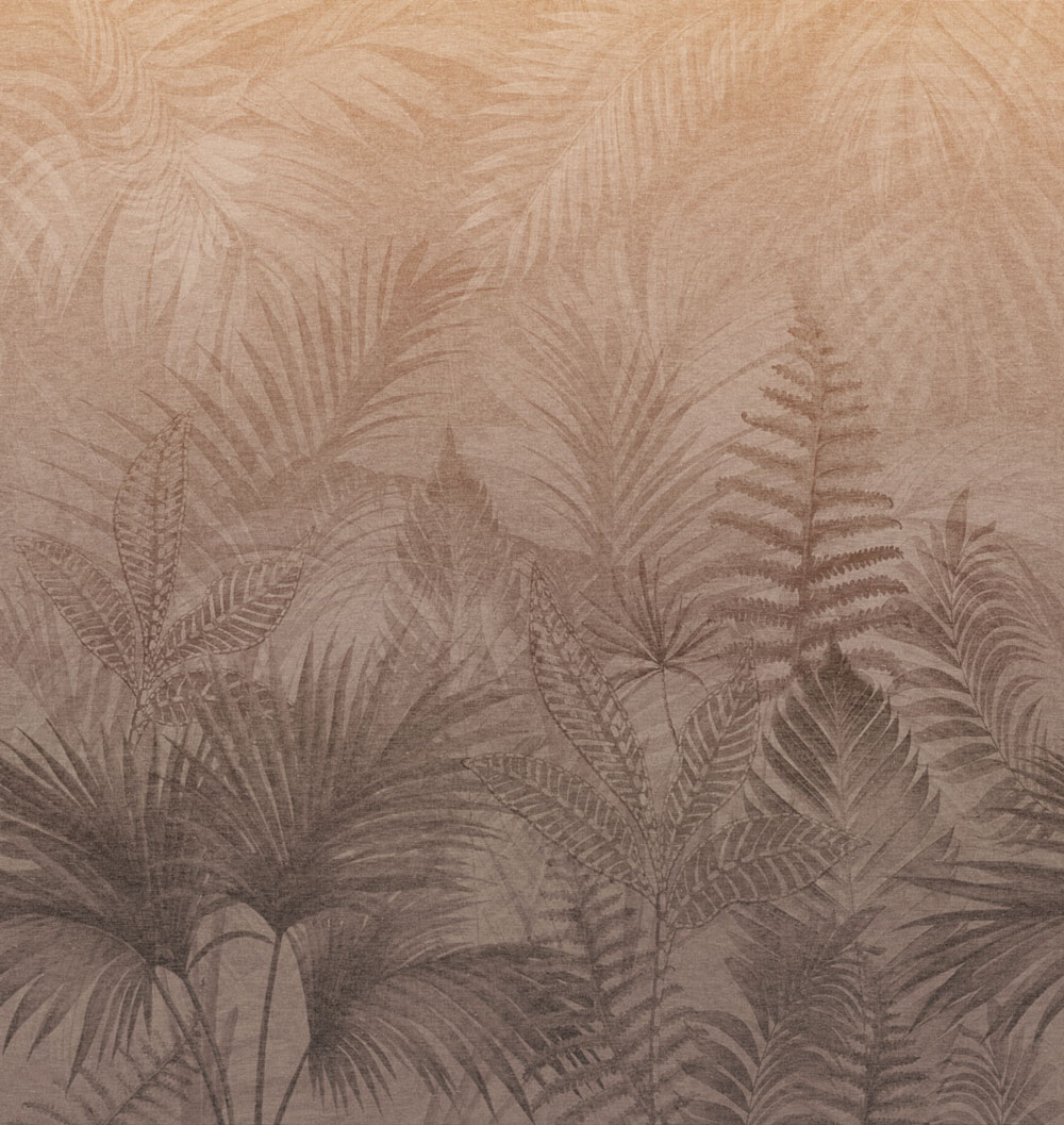 Fototapete, Rot, Braun, Farne, TND29098, Terra Nova, Decoprint