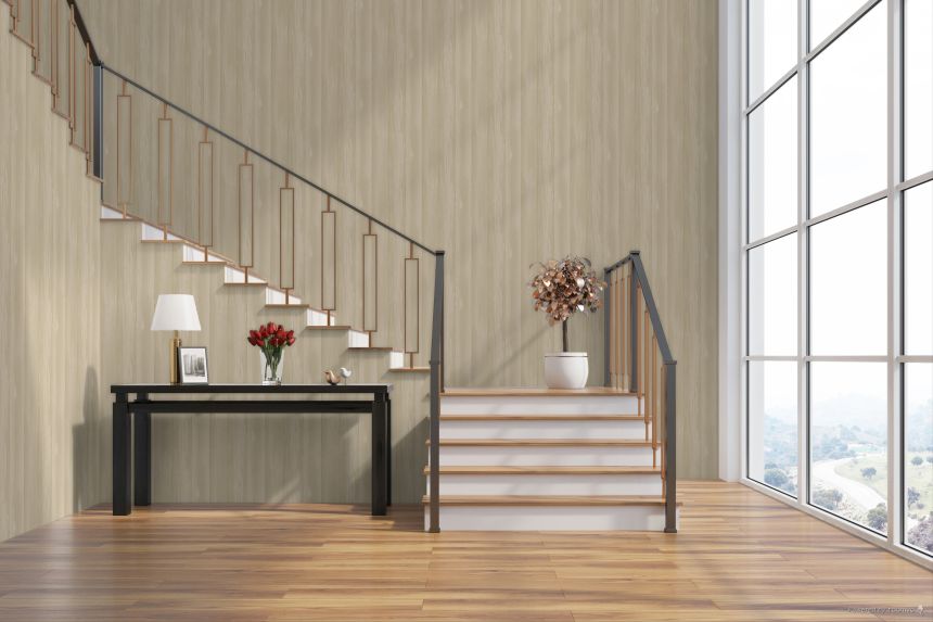 Tapete, beige, Paneeloptik, 4474, Momi, Parato by Cristiana Masi