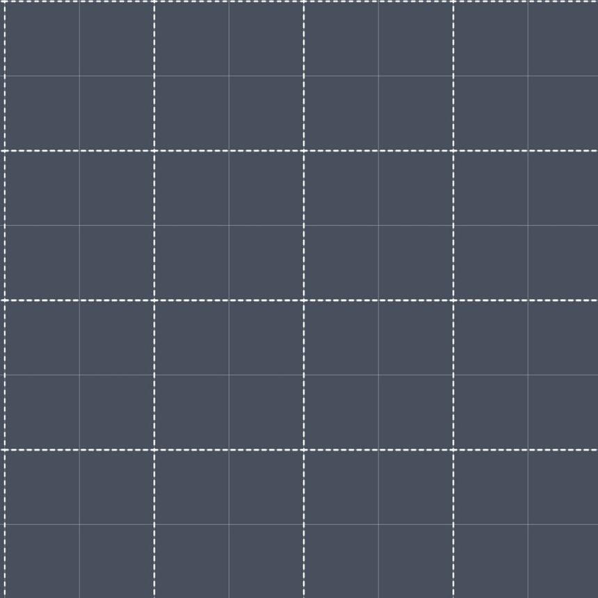 Tapete, dunkelblau, weiß, kariert, 4480, Momi, Parato by Cristiana Masi
