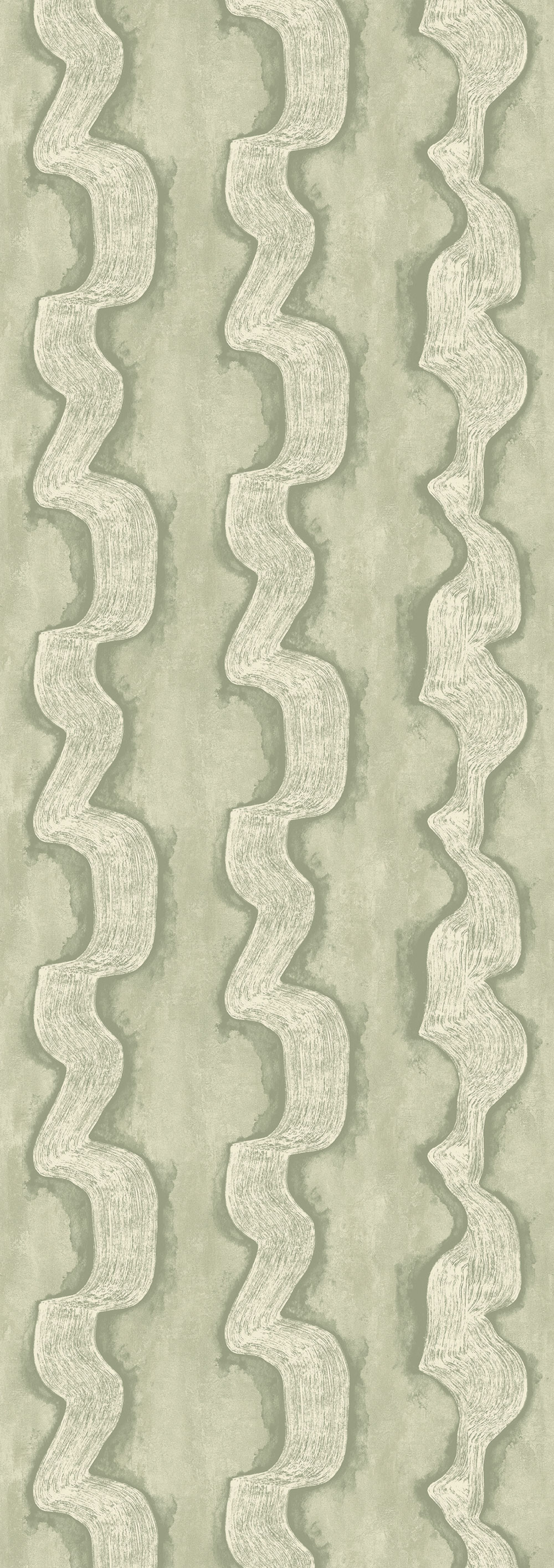 Fototapete, grün, weiß, Wellen, DGTRA304-300, Traces, Masureel
