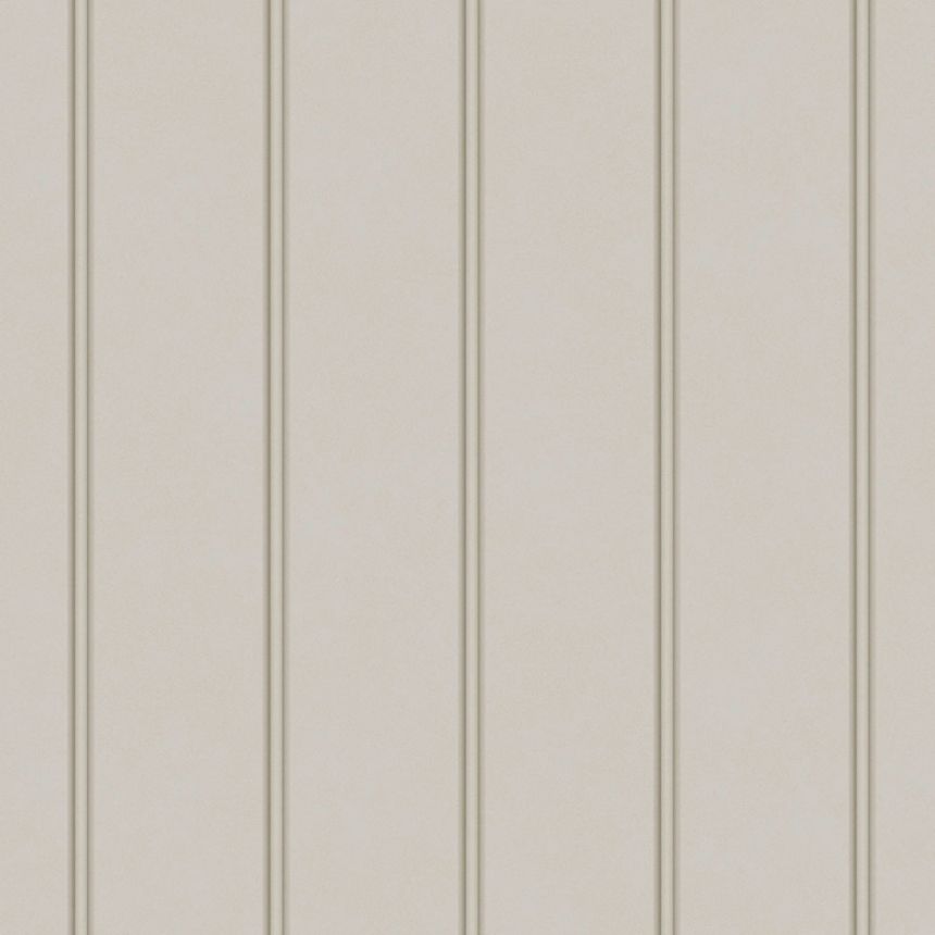 Gestreifte Tapete, Grau, Beige, 122759, Laura Ashley 4