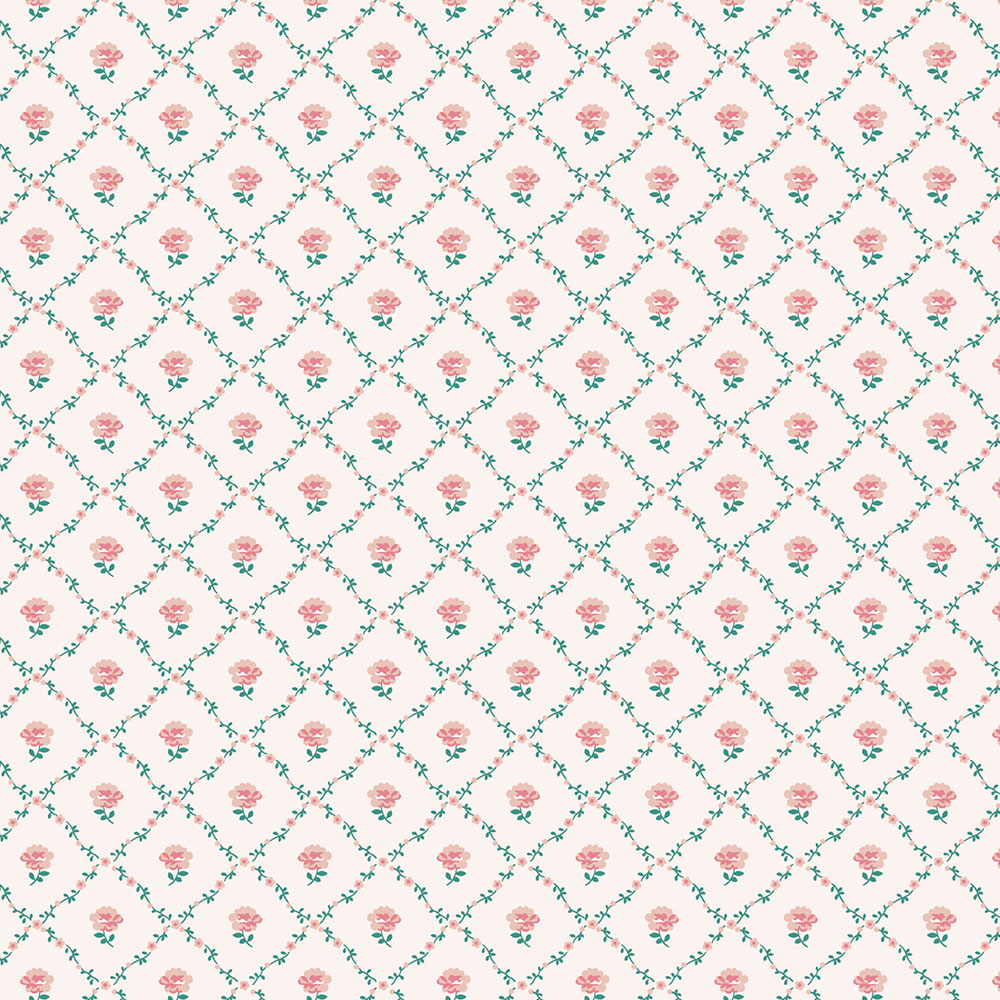 Tapete, Rot, Grün, Rosen, 122766, Laura Ashley 4
