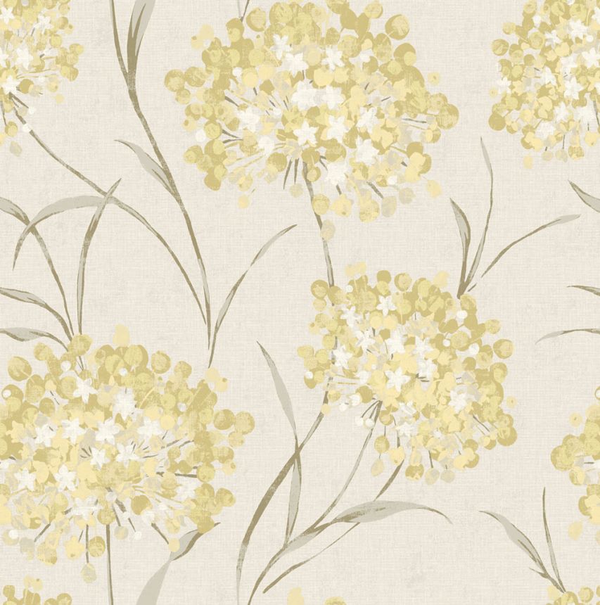 Tapete, Gelb, Beige, Blumenmuster, 140330, Laura Ashley 4
