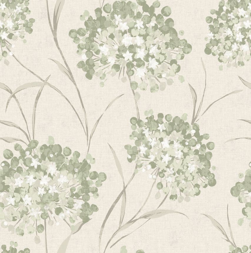Tapete, Grün, Grau, Blumenmuster, 140331, Laura Ashley 4