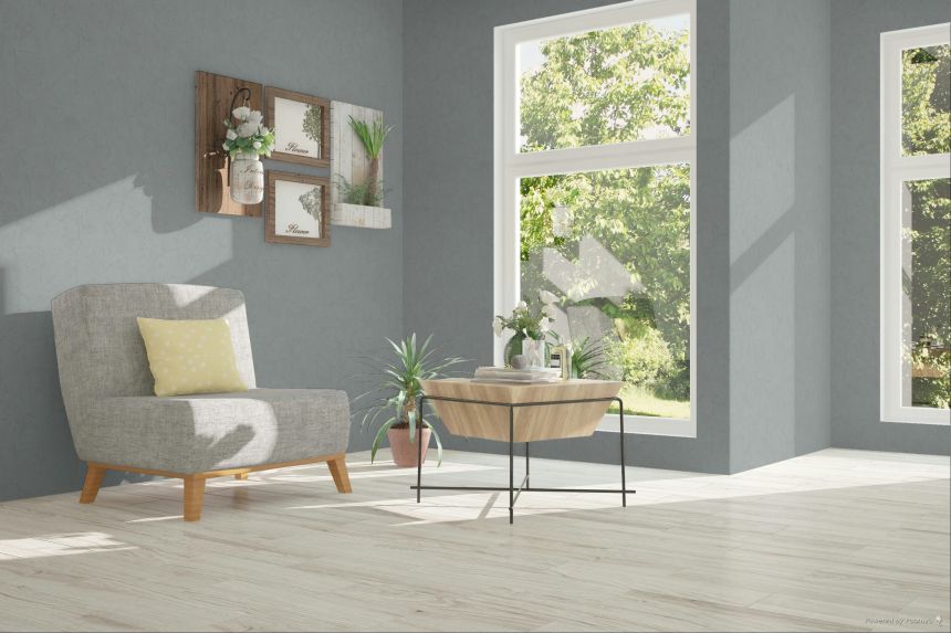 Tapete, blau, grau, Spachtelputzoptik, 6616, Metamorphosis, Pigmenta, Parato by Cristiana Masi