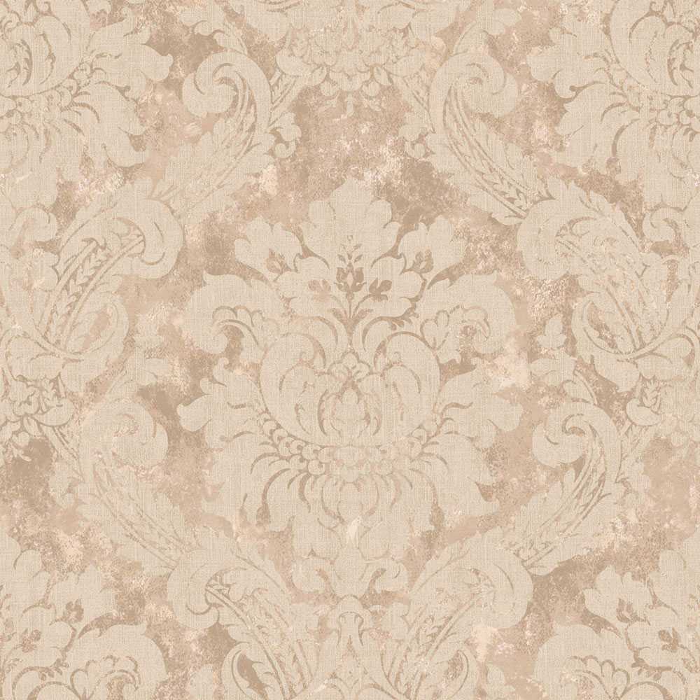 Tapete, rosa, weiß, Damastmuster, AU41003, Aurelia, Prestige Wallcoverings