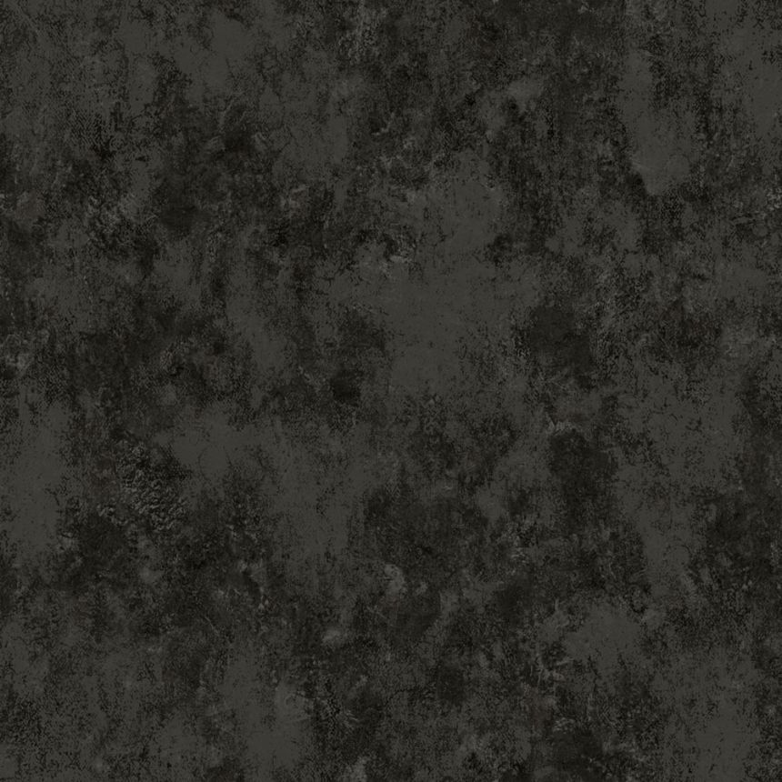 Tapete, schwarz, grau, Vintage-Stuckoptik, AU41105, Aurelia, Prestige Wallcoverings