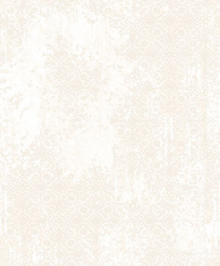 Tapete, weiß, silber, Vintage-Ornamente, AU41201, Aurelia, Prestige Wallcoverings