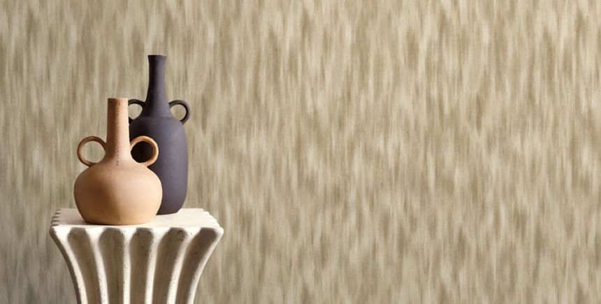 Tapete, beige, Stoffoptik, AU41505, Aurelia, Prestige Wallcoverings