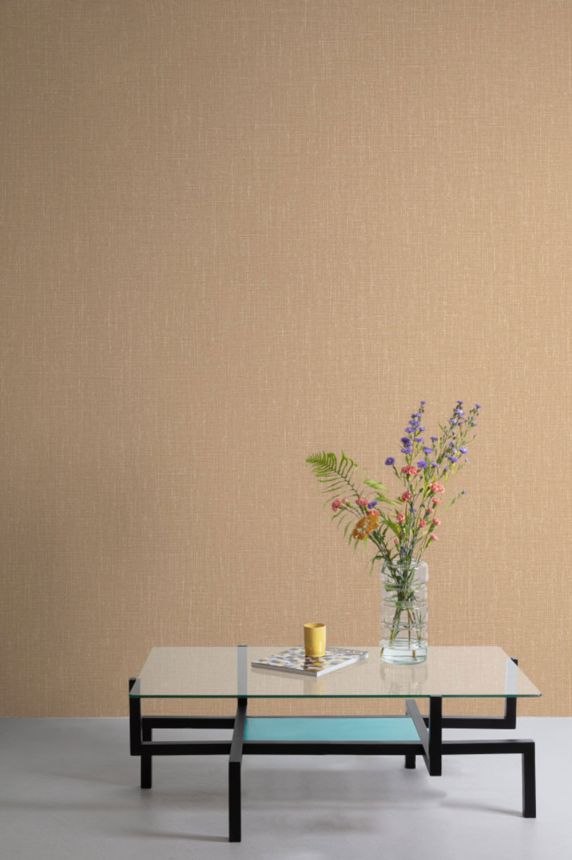 Wandtapete, braun-beige, im Stil eines groben Stoffes, KE1003, Keen, Grandeco