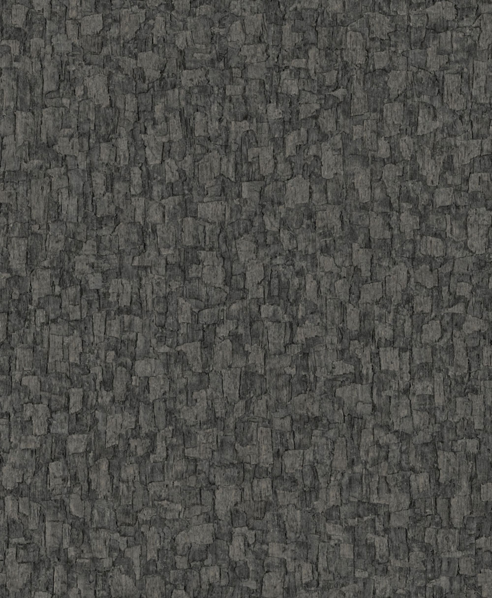 Vliestapete, grau-schwarz, Baumrindenoptik, SF1007, Surfaces, Grandeco