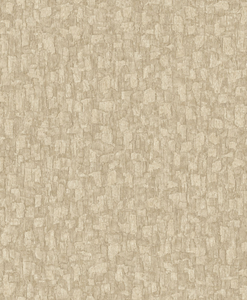 Vliestapete, hellbeige, Baumrindenoptik, SF1013, Surfaces, Grandeco