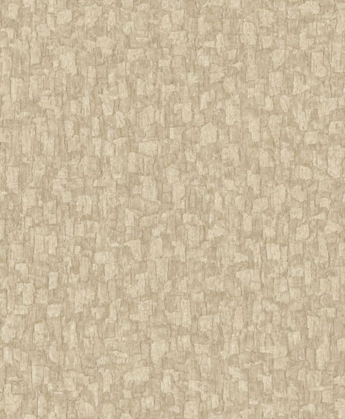 Vliestapete, hellbeige, Baumrindenoptik, SF1013, Surfaces, Grandeco
