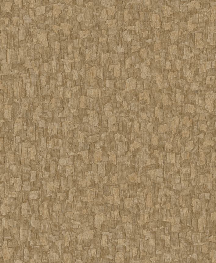 Vliestapete, hellbraun, Baumrindenoptik, SF1027, Surfaces, Grandeco