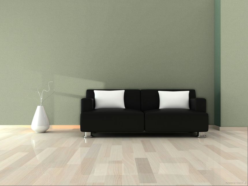 Vliestapete, grün, silber, melierte Stoffoptik, SF1108, Surfaces, Grandeco