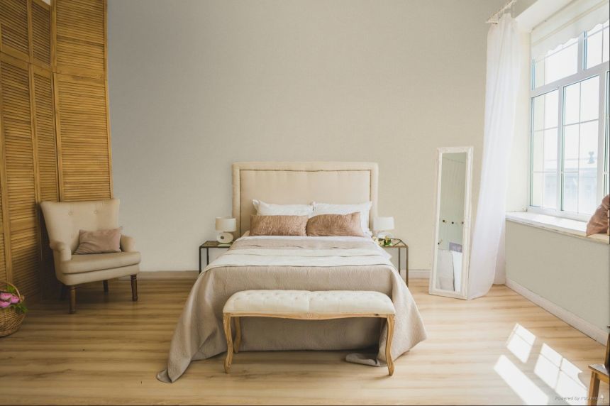 Vliestapete, hellbeige, melierte Stoffoptik, SF1113, Surfaces, Grandeco