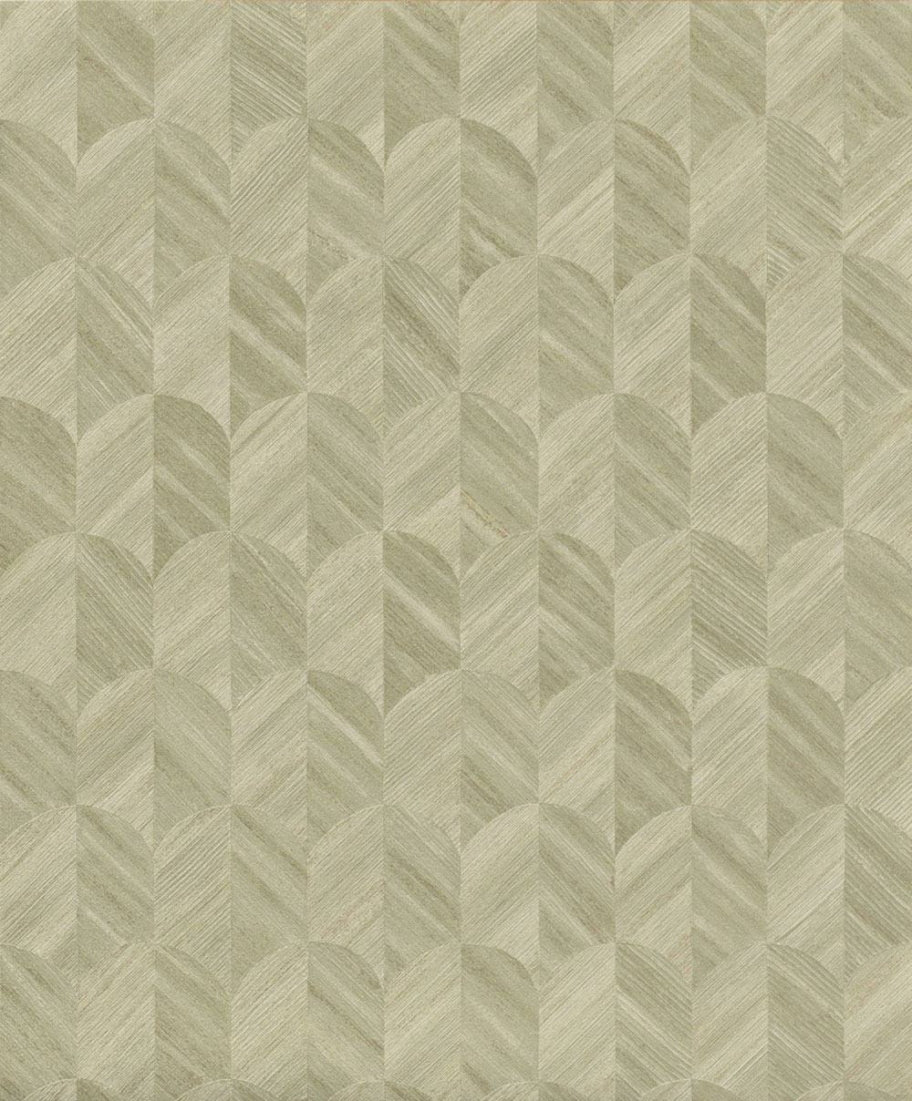 Vliestapete, graugrün, grafisches Muster, SF3208, Surfaces, Grandeco