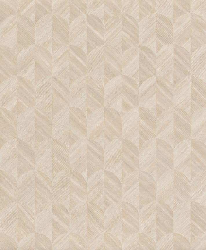Vliestapete, beige, grafisches Muster, SF3233, Surfaces, Grandeco