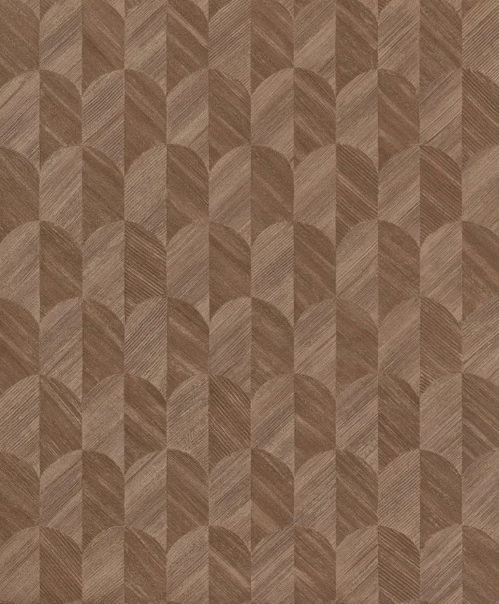 Vliestapete, dunkelbraun, grafisches Muster, SF3239, Surfaces, Grandeco
