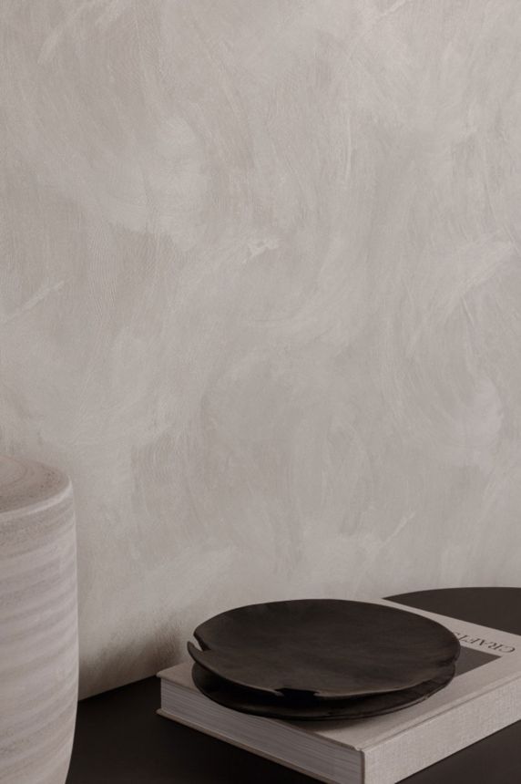 Tapete, braun-grau, Stuckoptik, CO3010, Concept, Grandeco
