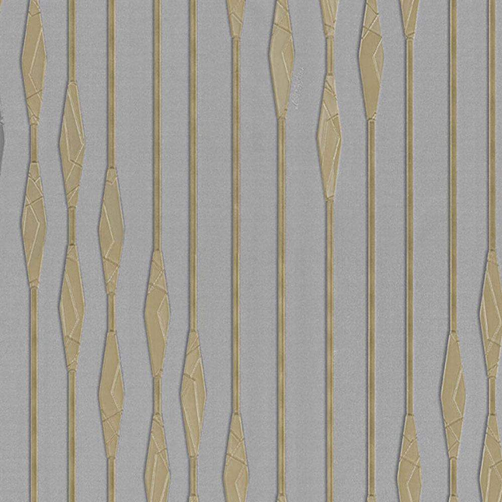 Metallic wallpaper, geometric pattern Z90014, Automobili Lamborghini 2, Zambaiti Parati