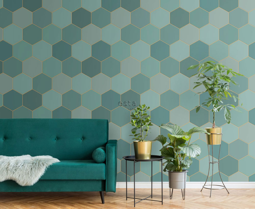 Geometrische Fototapete 158958, 1,5 x 2,79 m, Art Deco, Esta