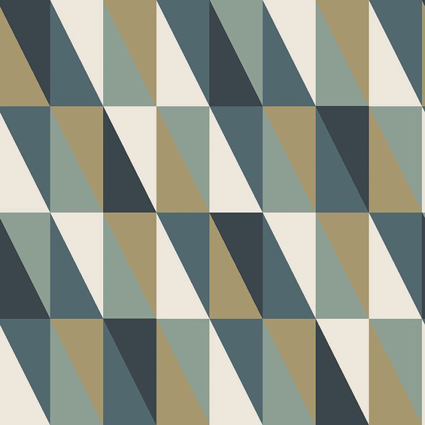 Vliestapete, bunte Dreiecke 139197, Art Deco, Esta