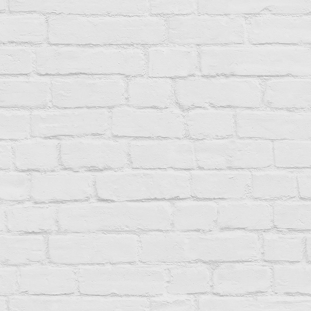 Vlies grau-weiß Tapete Ziegel, Ziegelwand 139192, Art Deco, Esta