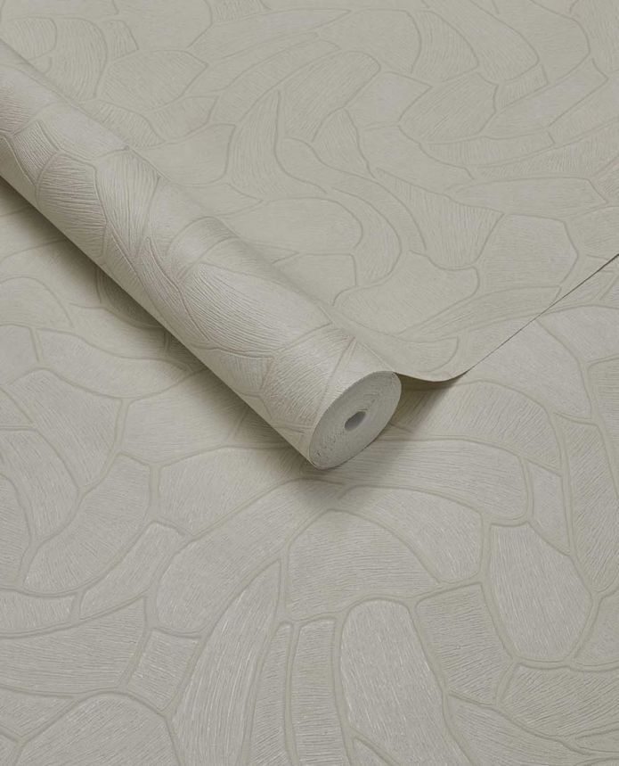 Geometrische Tapete, cremefarben, Steinoptik, 363210, Calm Crafted, Eijffinger