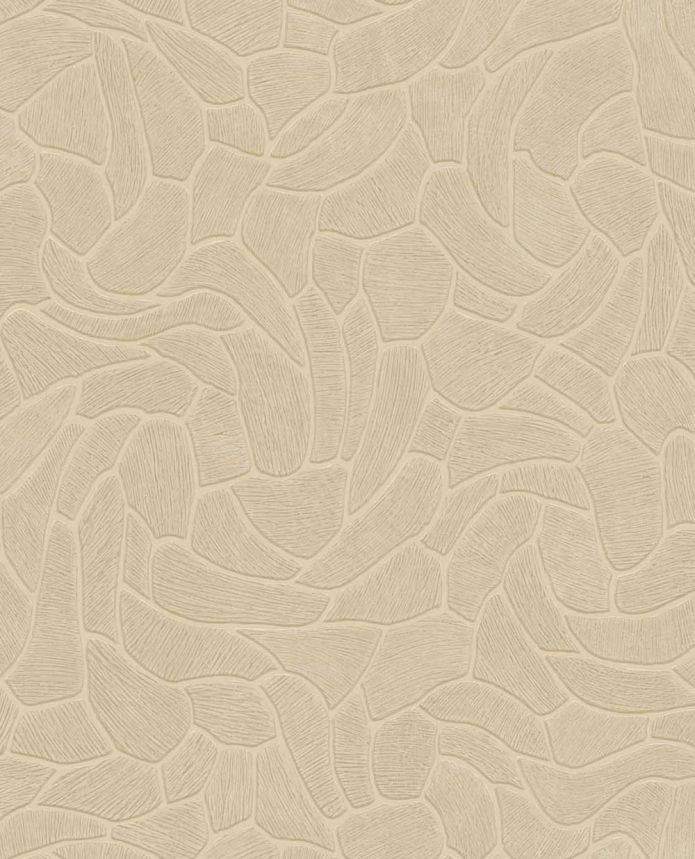 Geometrische Tapete, beige, Steinoptik, 363213, Calm Crafted, Eijffinger