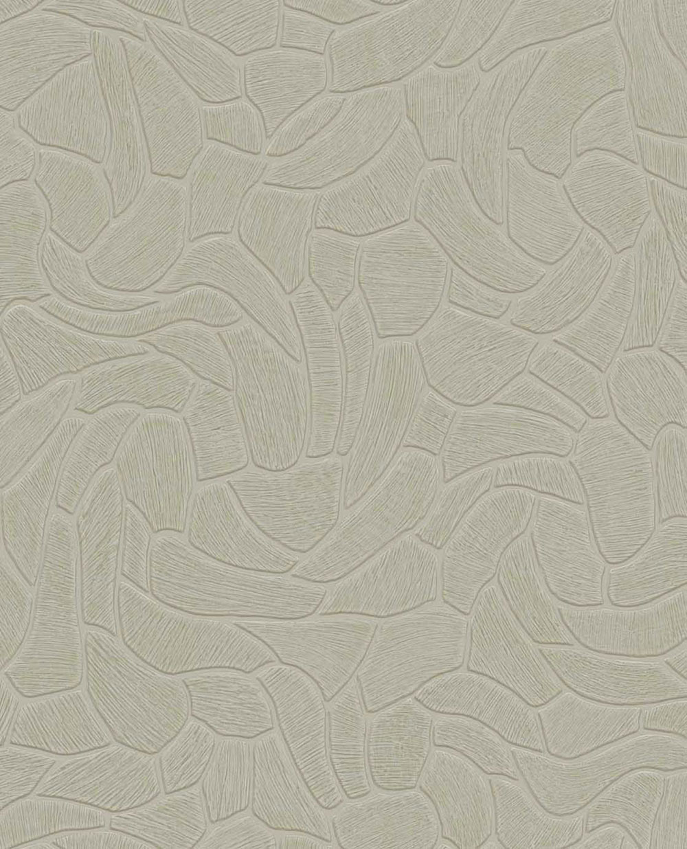 Geometrische Tapete, beige-grün, Steinoptik, 363218, Calm Crafted, Eijffinger