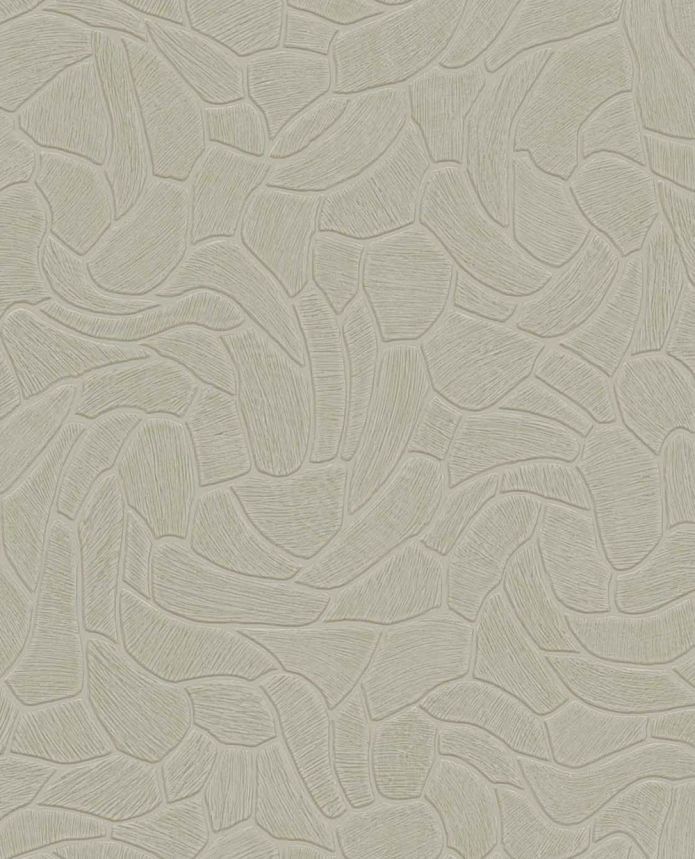 Geometrische Tapete, beige-grün, Steinoptik, 363218, Calm Crafted, Eijffinger