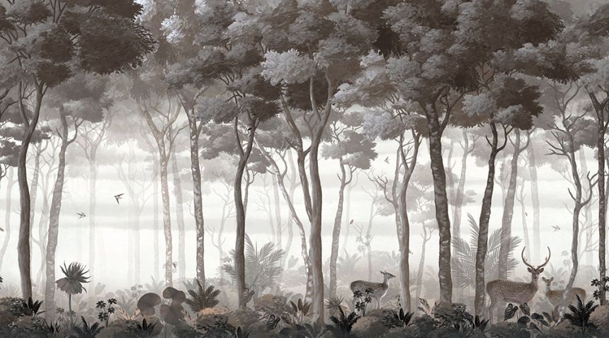 Fototapeten nach Maß, Rehe im Wald, 10211, Vavex