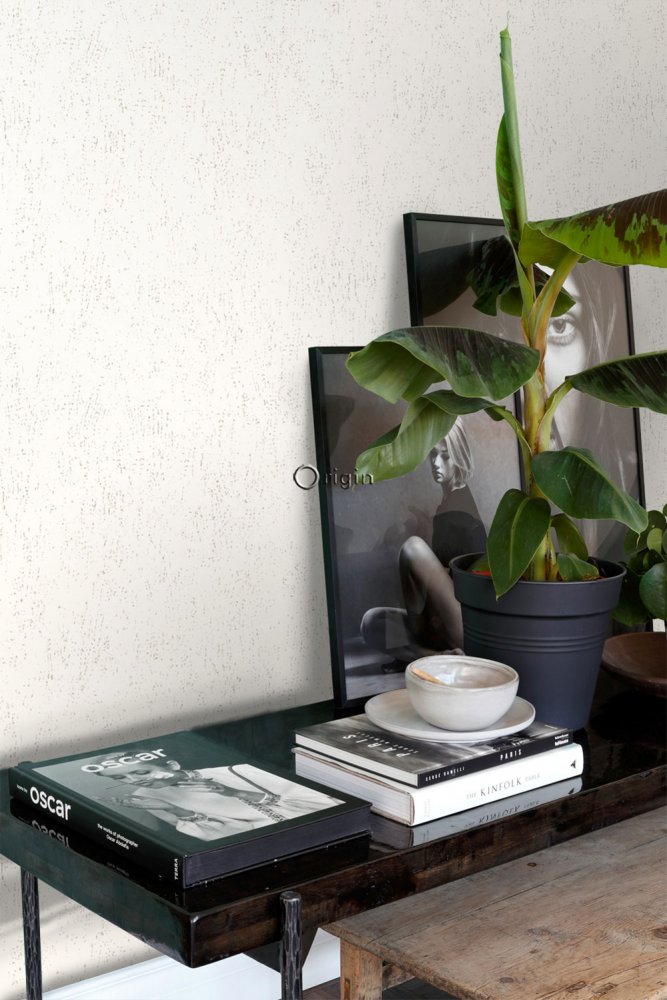 Perle Vliestapete, Vintage Metalldesign 347610, Matières - Metal, Origin