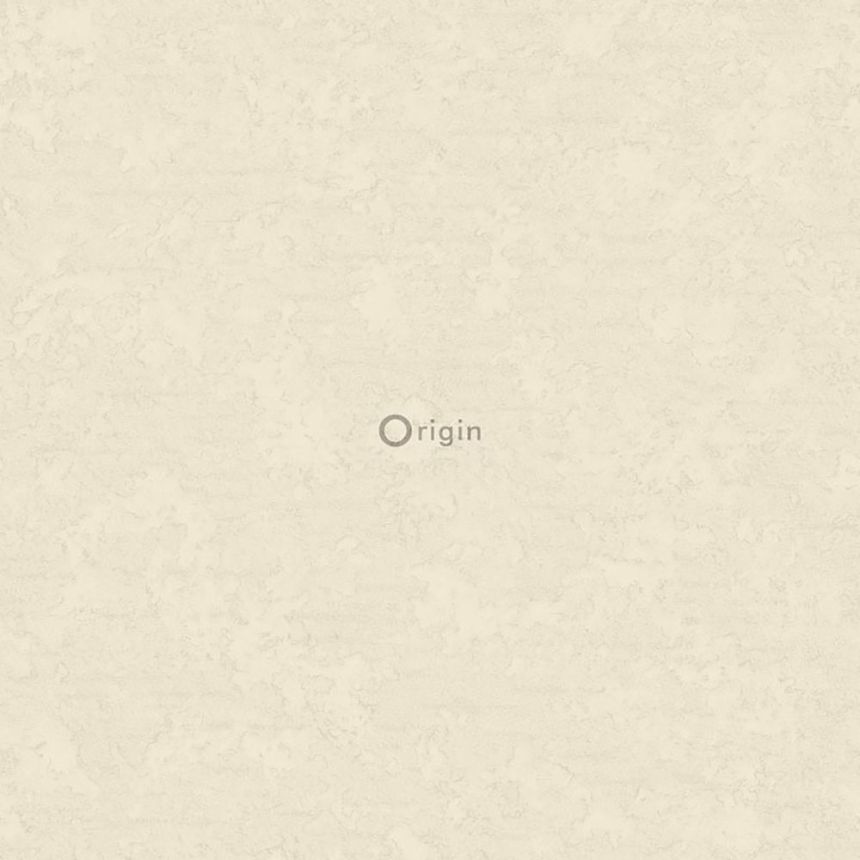 Beige Vliestapete mit feinem Metallic-Glanz 346203, Matières - Metal, Origin