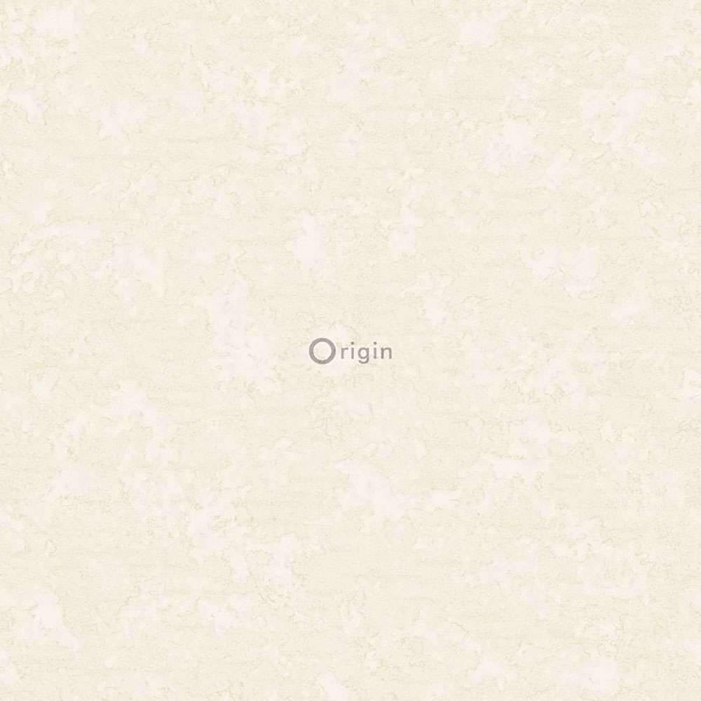 Cremige Vliestapete mit feinem Metallic-Glanz 346202, Matières - Metal, Origin