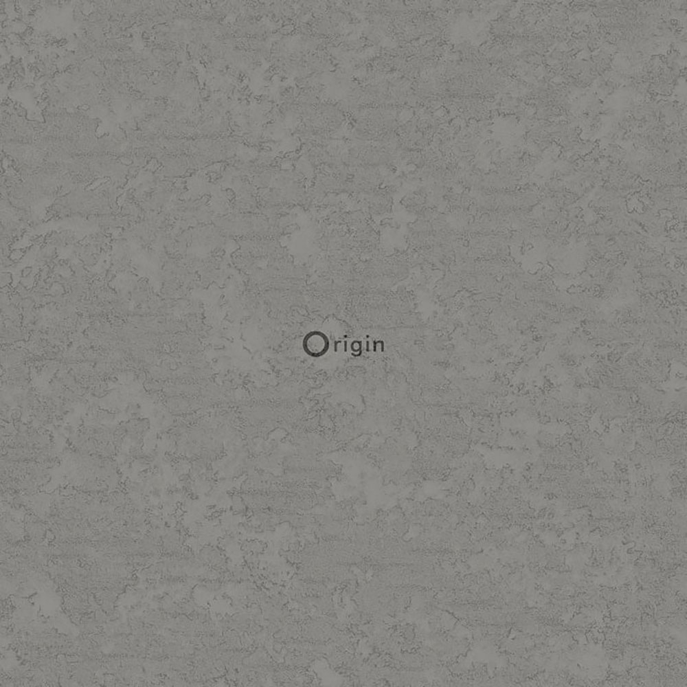 Braune Vliestapete mit feinem Metallic-Glanz 345945, Matières - Metal, Origin