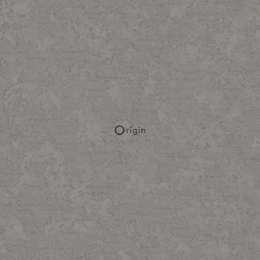 Braune Vliestapete mit feinem Metallic-Glanz 345945, Matières - Metal, Origin