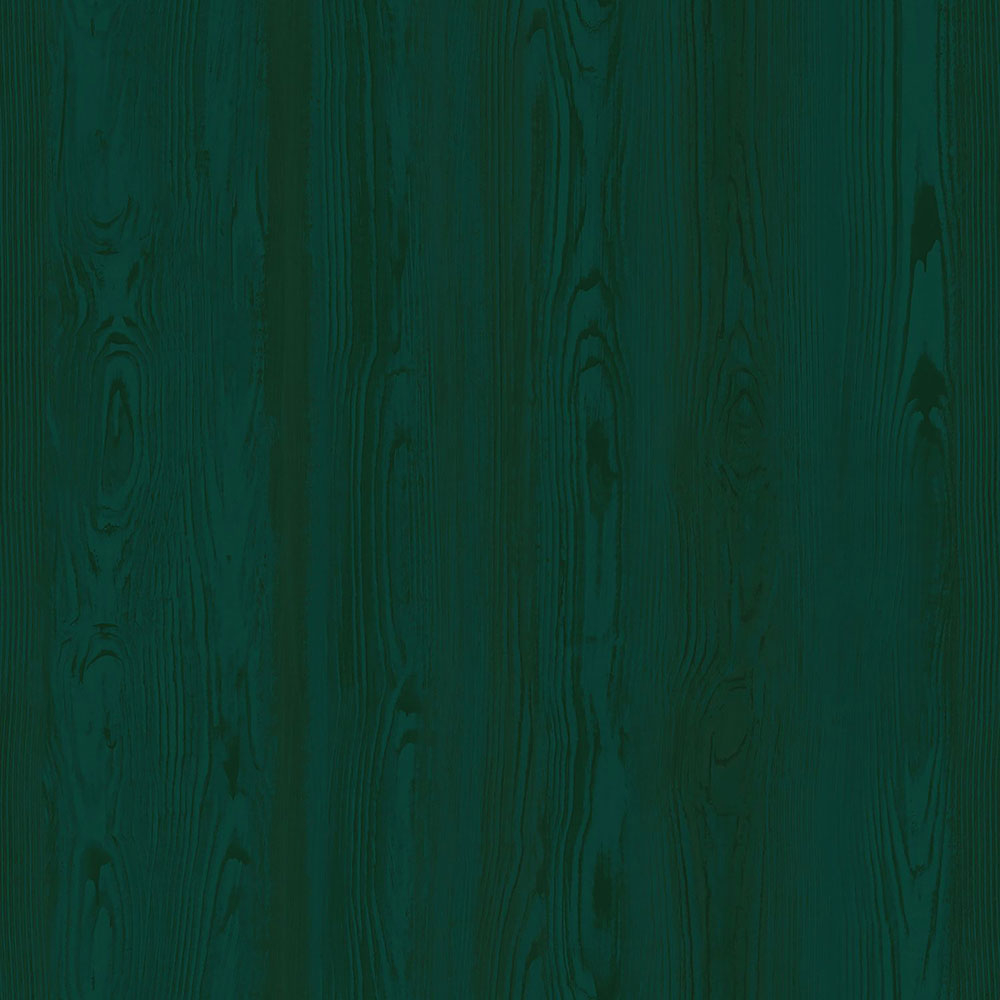 Metallic-Tapete in grüner Holzoptik, 347535, Matières - Wood, Origin
