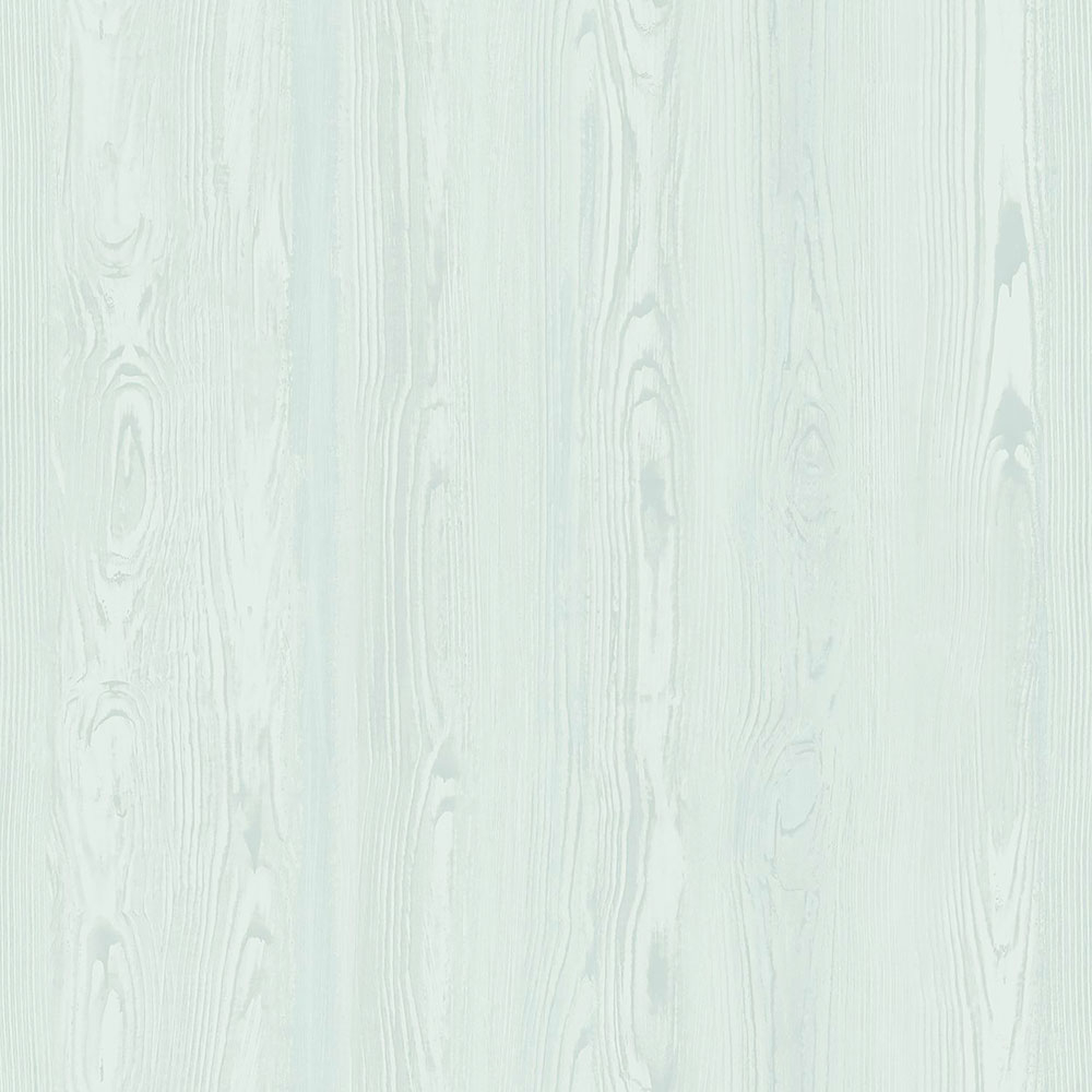 Tapete in helltürkiser Holzoptik, 347524, Matières - Wood, Origin