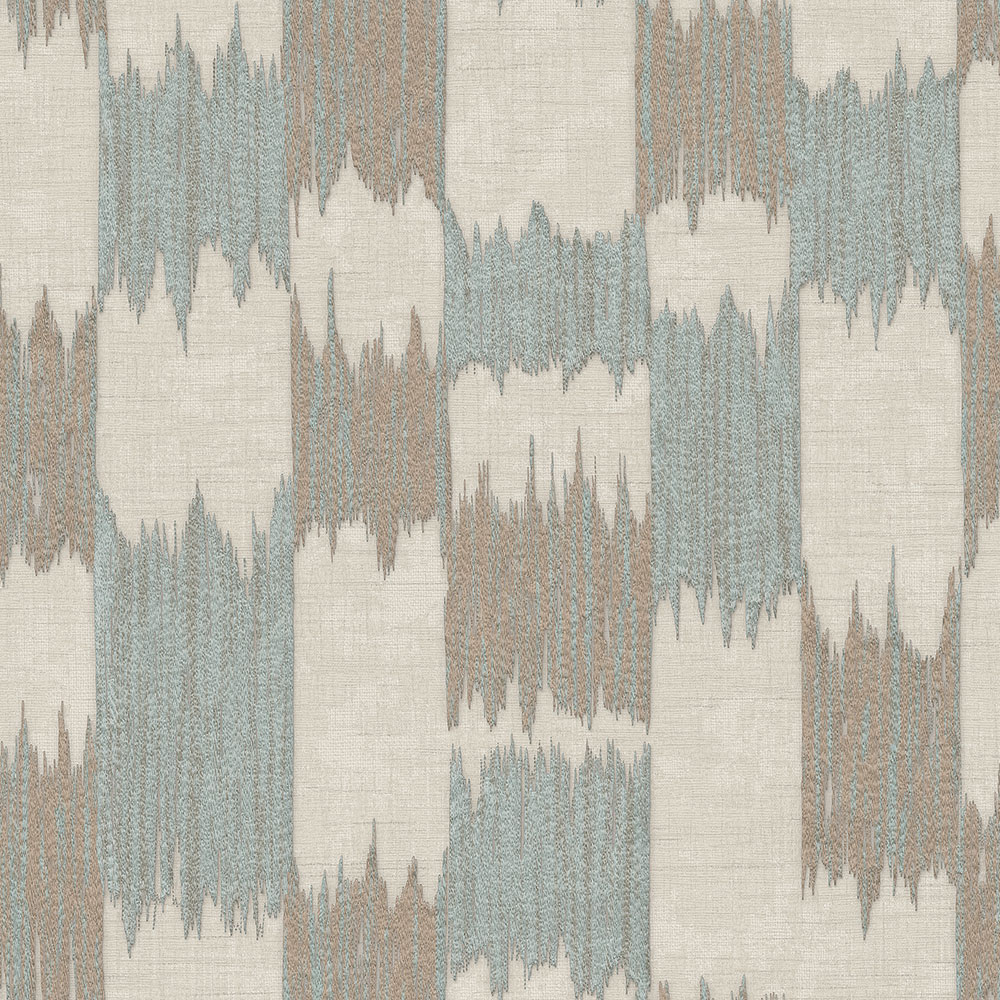 Abstrakte Tapete, Braun, Beige, Streifen, RE521034, Renaissance, Design ID