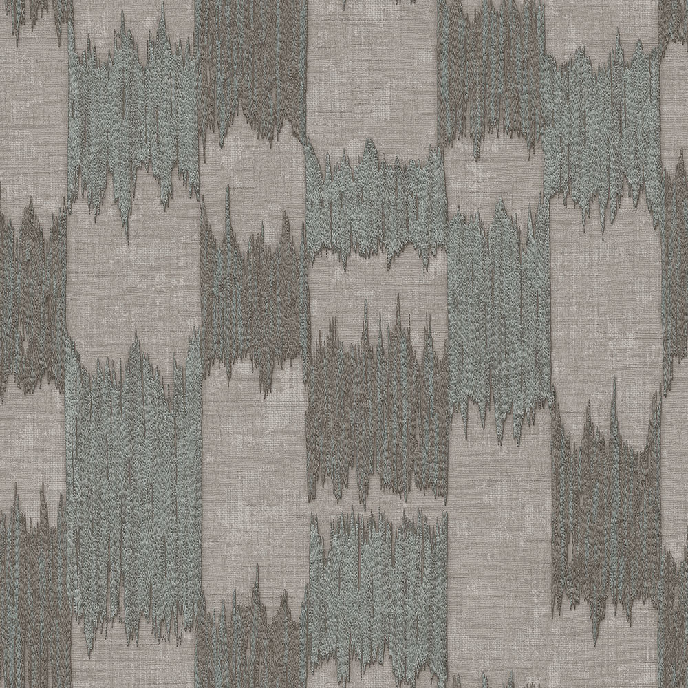 Abstrakte Tapete, Grau-Beige, Braun, RE521035, Renaissance, Design ID
