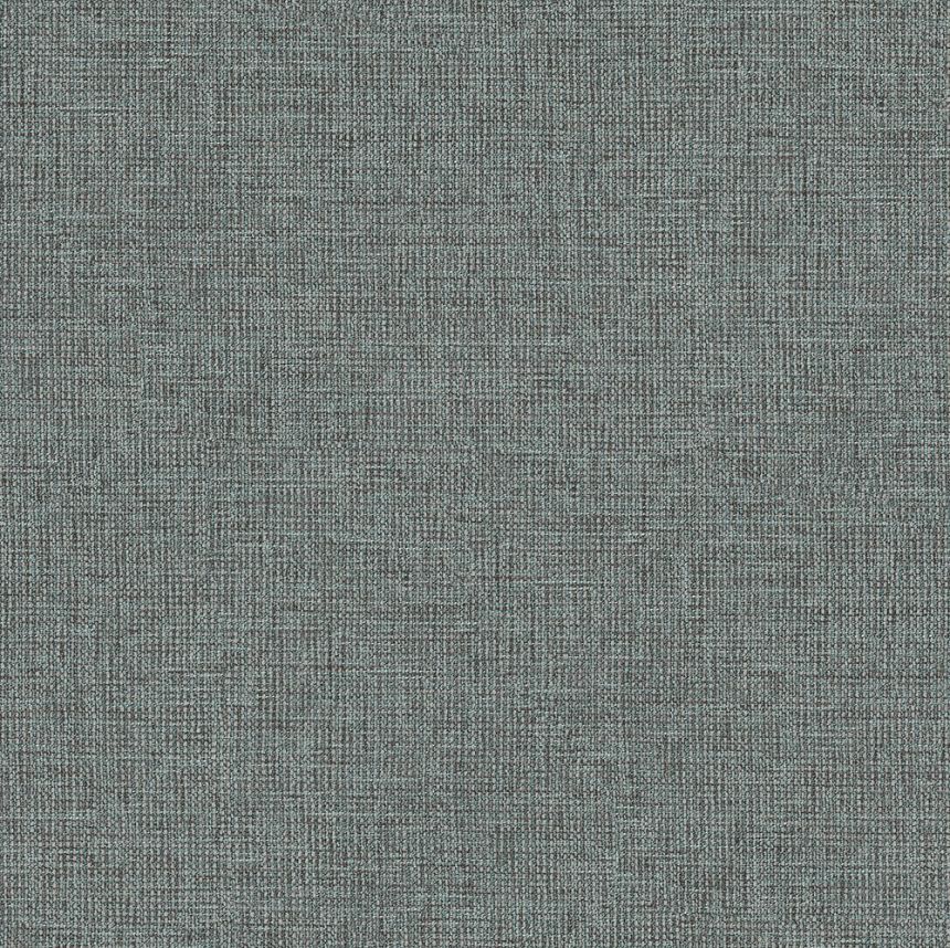 Tapete in melierter Stoffoptik, Blau, Grau, RE521046, Renaissance, Design ID