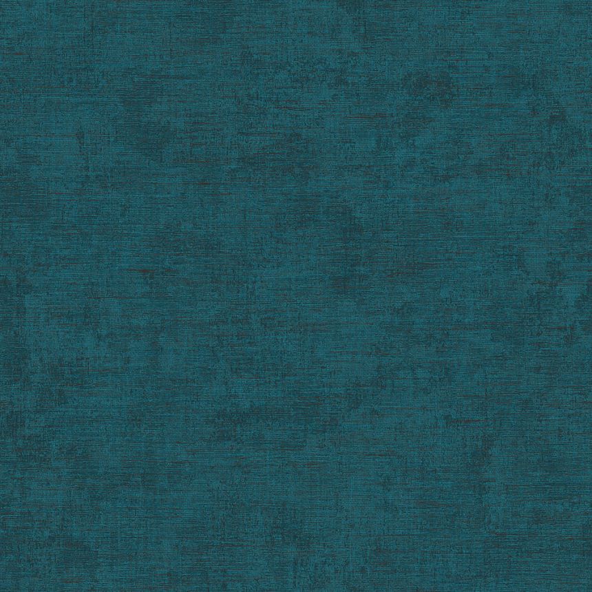 Tapete in Stoffoptik, Petrol, RE521066, Renaissance, Design ID