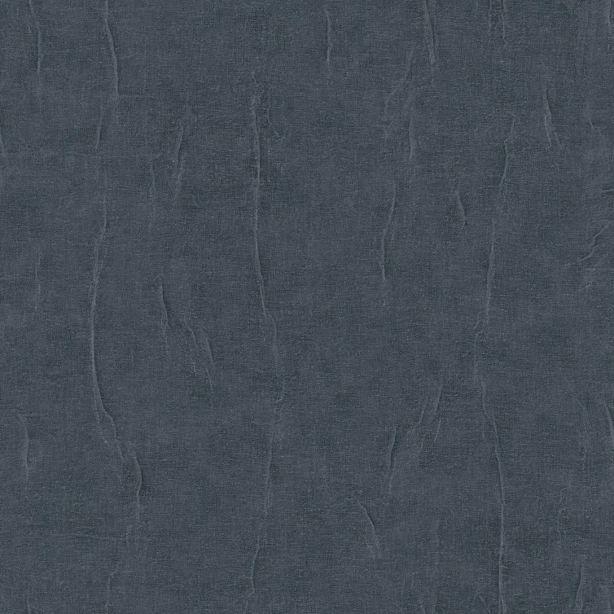 Tapete in Steinoptik, Dunkelblau, RE521086, Renaissance, Design ID