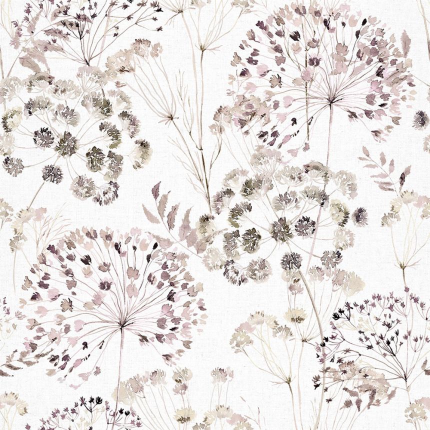 Vliestapete, rosa, Wiesenblumen, S 35638, Wohndesign 2026, Marburg