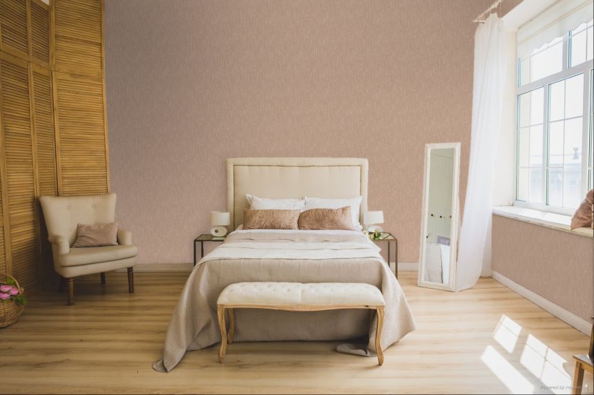 Luxuriöse Vliestapete, ockerfarben, Seidenoptik, Z40014, Tradizione Italiana 3, Zambaiti Parati