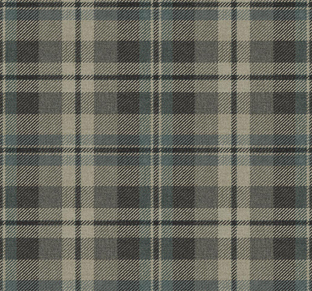 Tapete „Dundee“, grau, blau, CA10112, Carl Robinson Edition 24 „The Highlands“