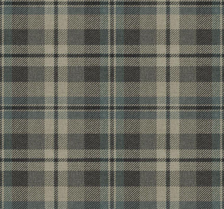 Tapete „Dundee“, grau, blau, CA10112, Carl Robinson Edition 24 „The Highlands“
